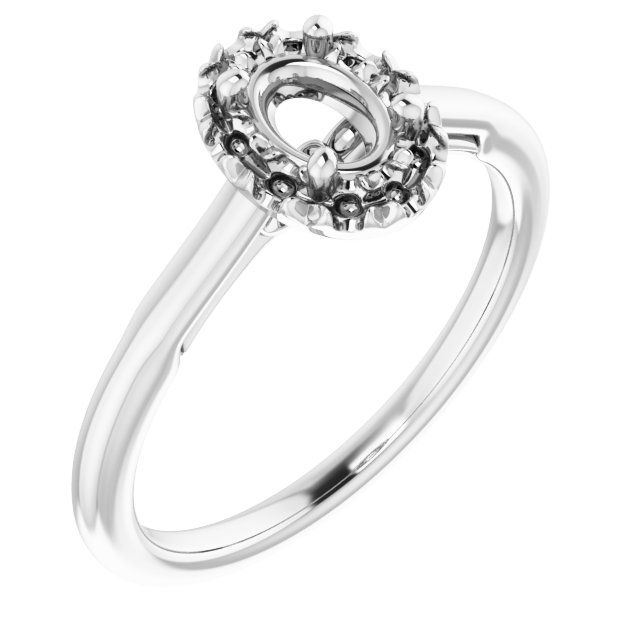 Halo-Style Engagement Ring