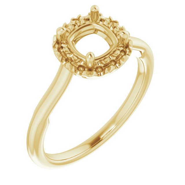 Halo-Style Engagement Ring