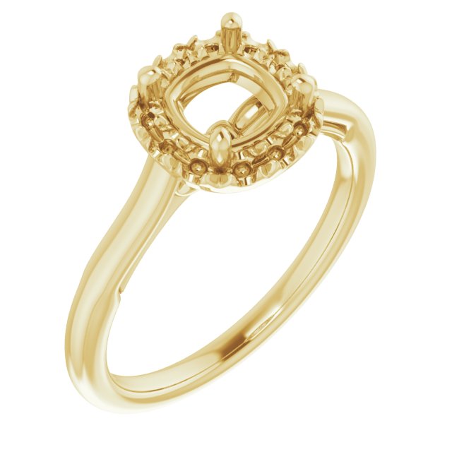 Halo-Style Engagement Ring