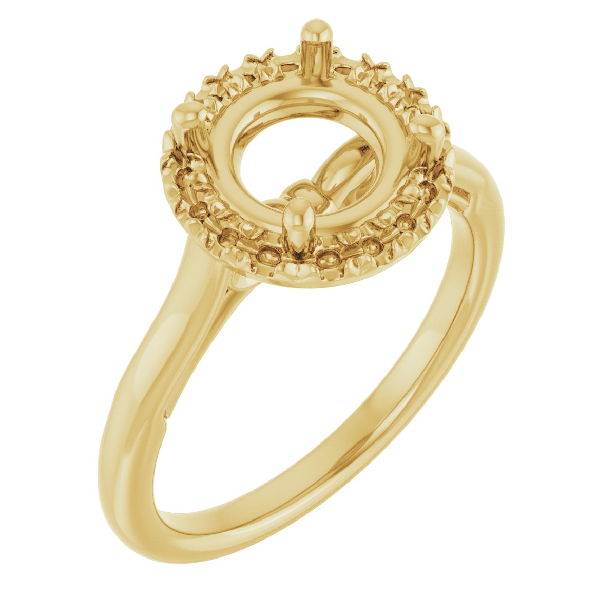 Halo-Style Engagement Ring