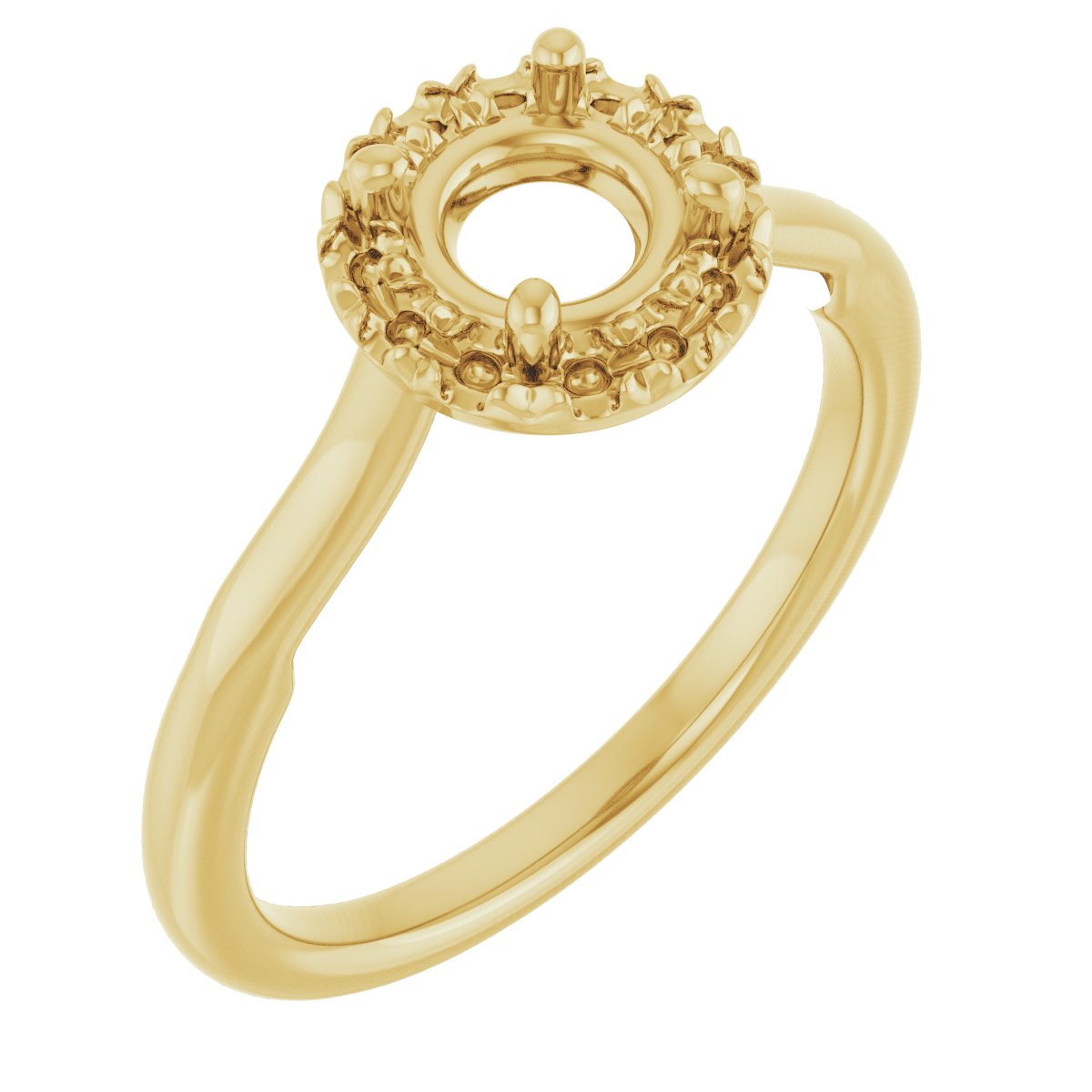Halo-Style Engagement Ring