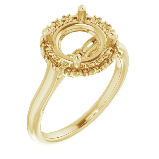 Halo-Style Engagement Ring