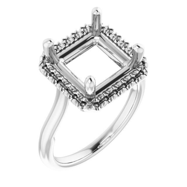 Halo-Style Engagement Ring