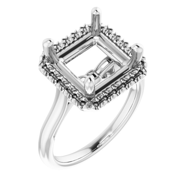 Halo-Style Engagement Ring