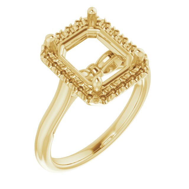 Halo-Style Engagement Ring