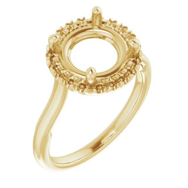 Halo-Style Engagement Ring