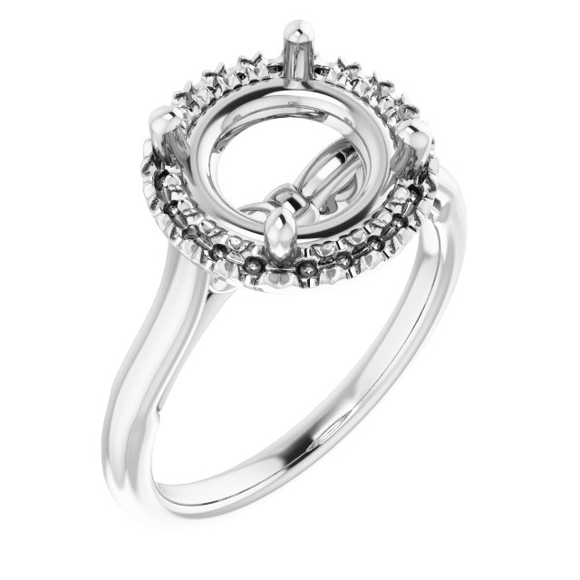 Halo-Style Engagement Ring