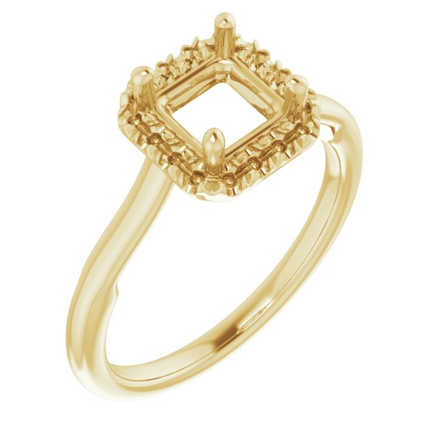 Halo-Style Engagement Ring