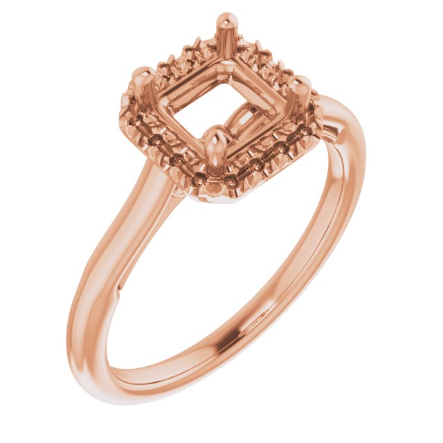 Halo-Style Engagement Ring