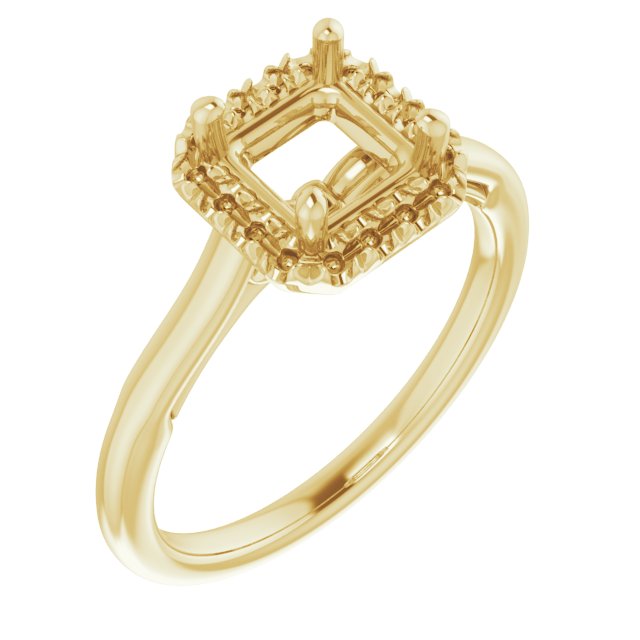 Halo-Style Engagement Ring