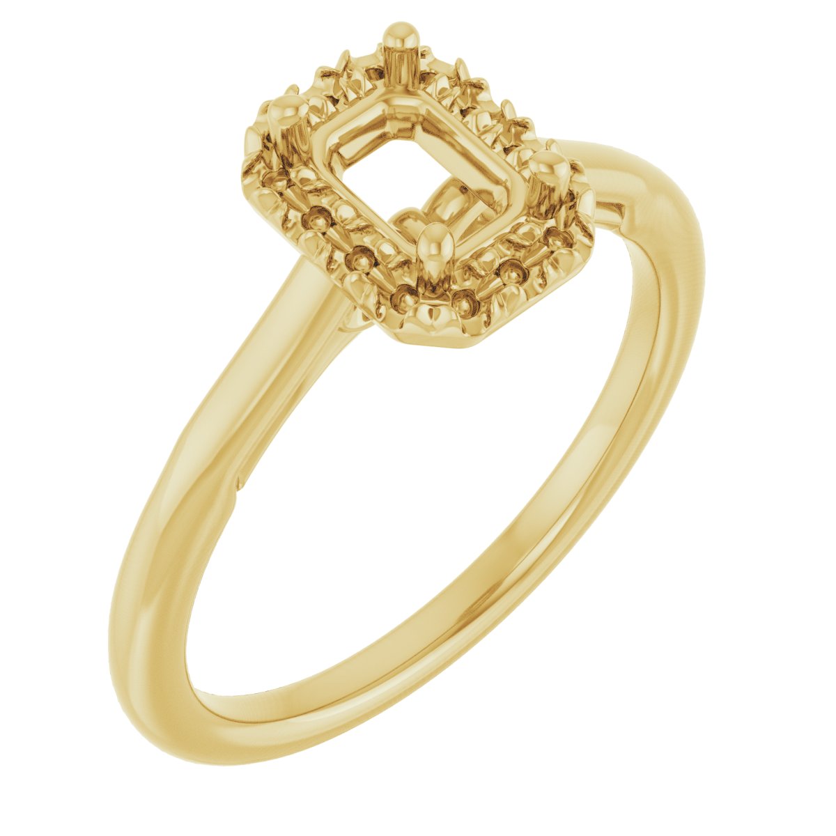 Halo-Style Engagement Ring