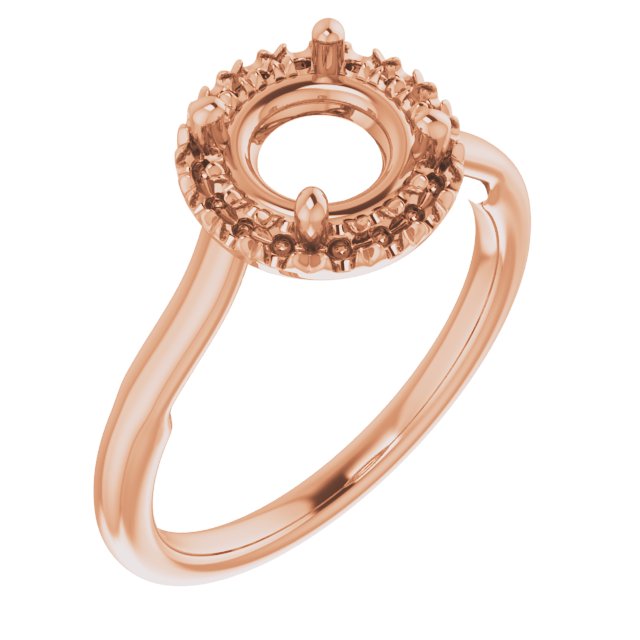 Halo-Style Engagement Ring