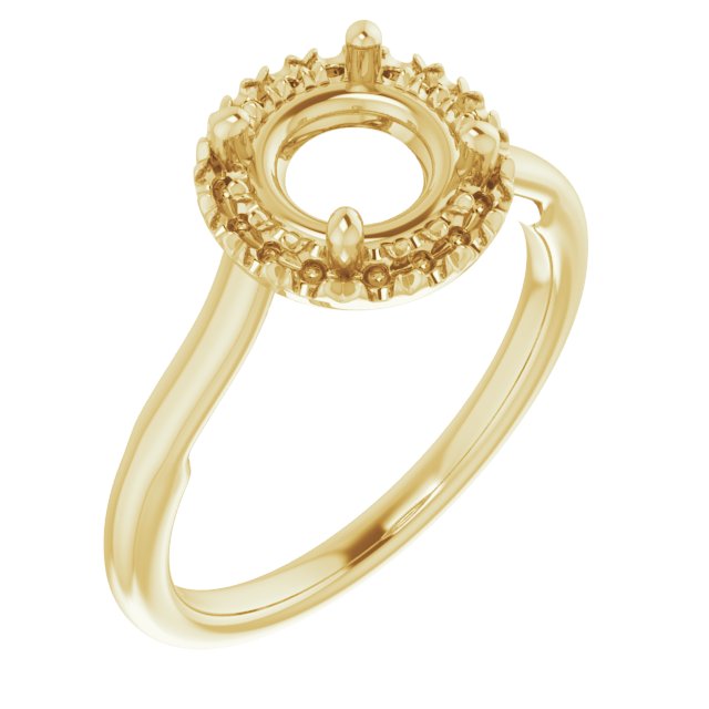 Halo-Style Engagement Ring