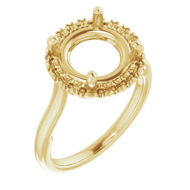 Halo-Style Engagement Ring