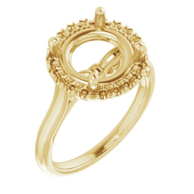 Halo-Style Engagement Ring