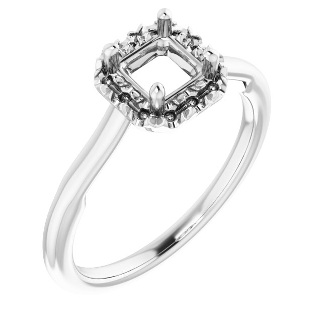 Halo-Style Engagement Ring