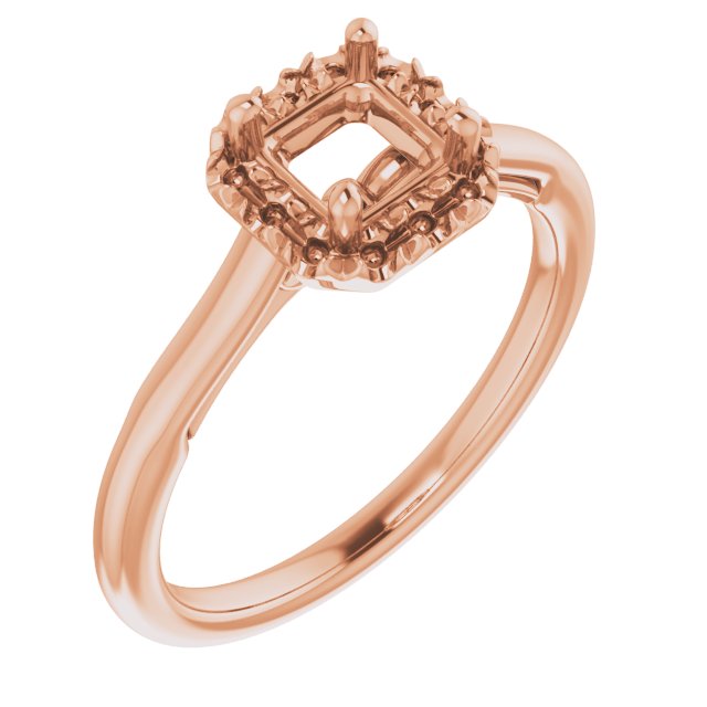 Halo-Style Engagement Ring