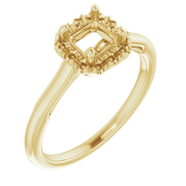 Halo-Style Engagement Ring
