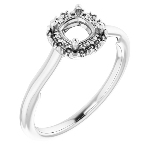 Halo-Style Engagement Ring
