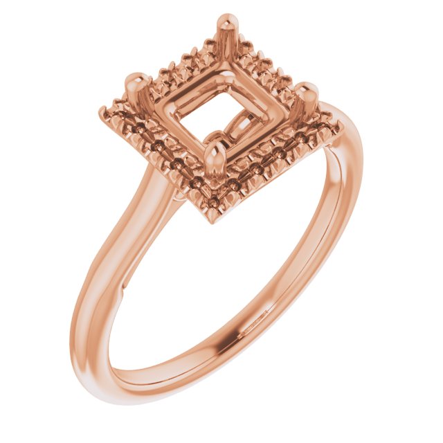 Halo-Style Engagement Ring