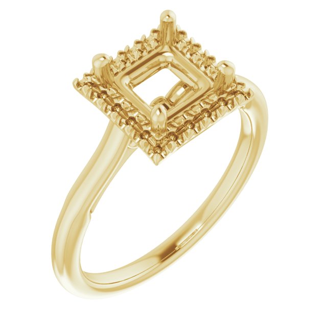 Halo-Style Engagement Ring