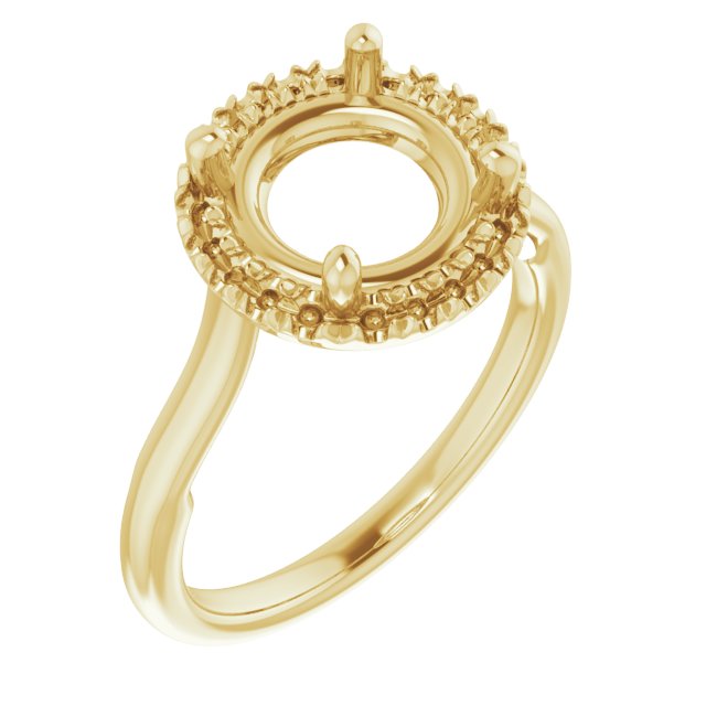 Halo-Style Engagement Ring