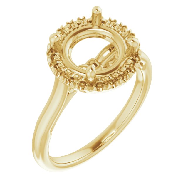Halo-Style Engagement Ring