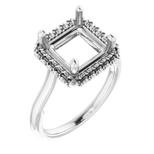 Halo-Style Engagement Ring