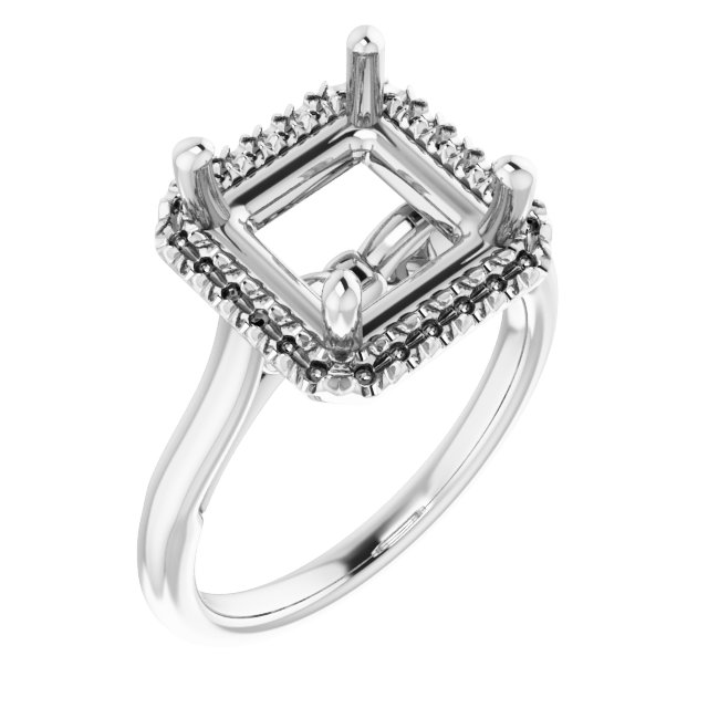 Halo-Style Engagement Ring