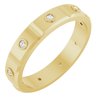 14K Yellow .10 CTW Mens Diamond Ring Size 7 Ref 16249463
