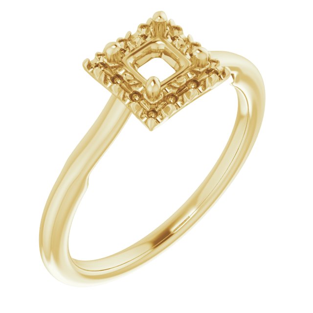 Halo-Style Engagement Ring