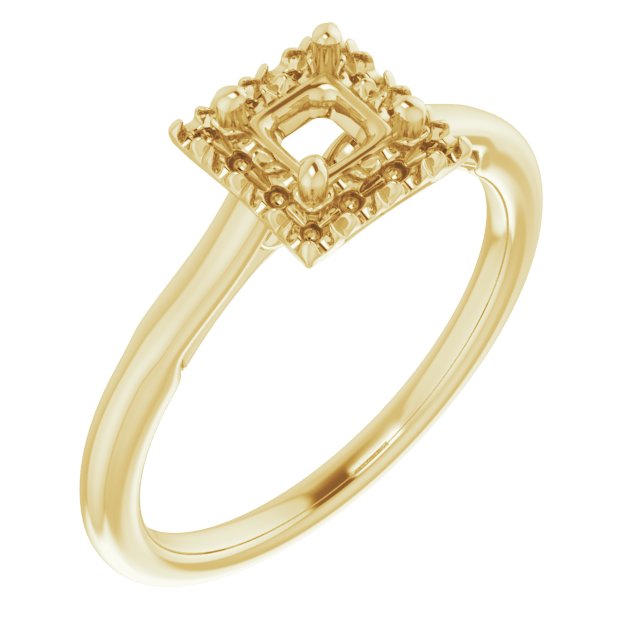 Halo-Style Engagement Ring