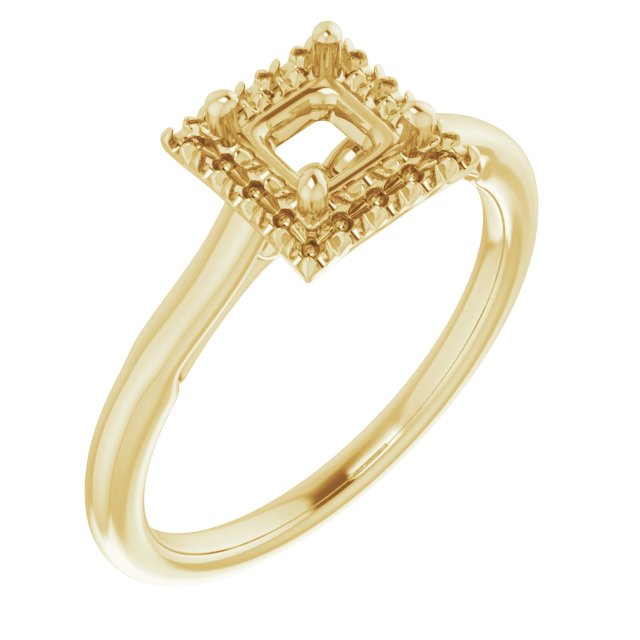 Halo-Style Engagement Ring