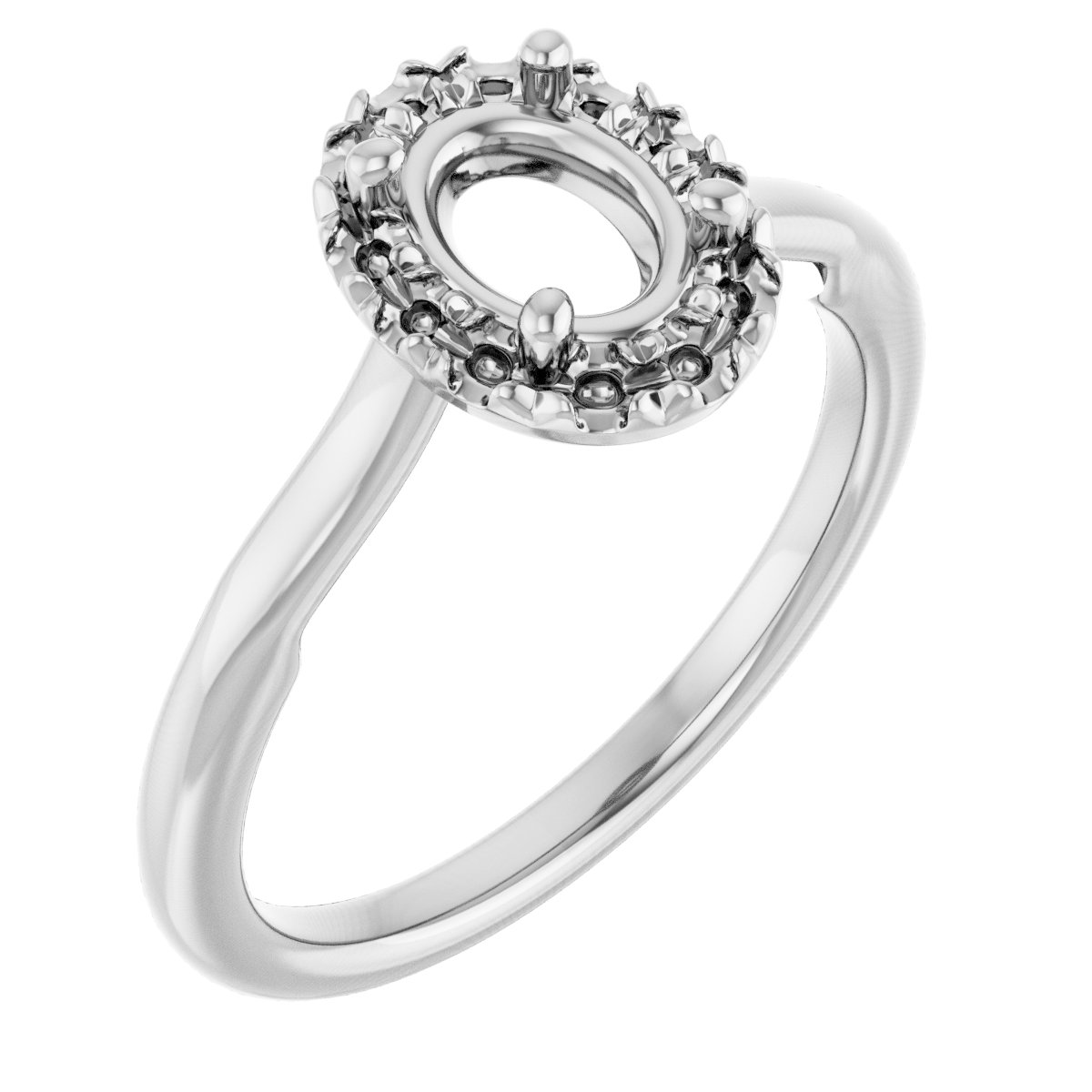 Halo-Style Engagement Ring
