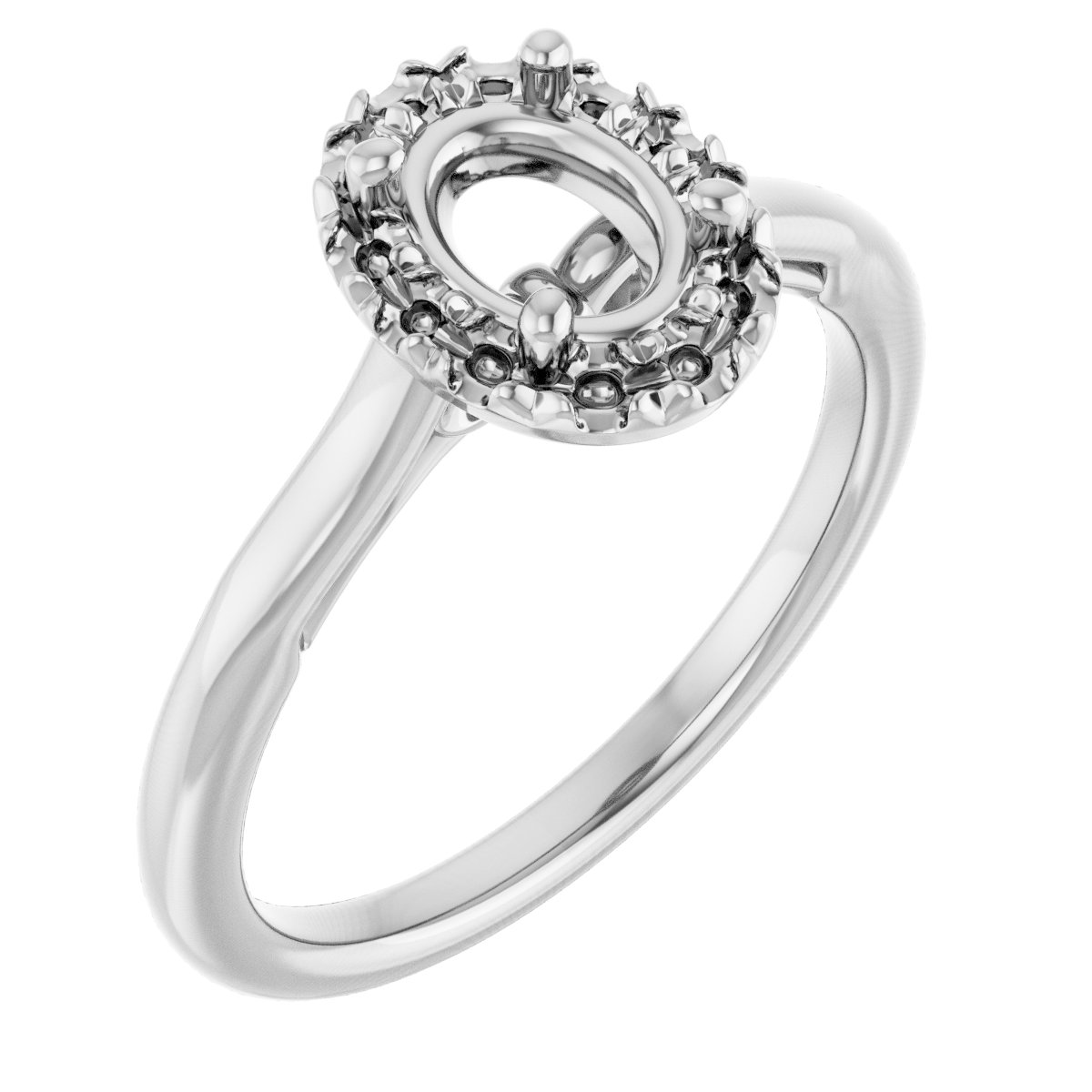 Halo-Style Engagement Ring