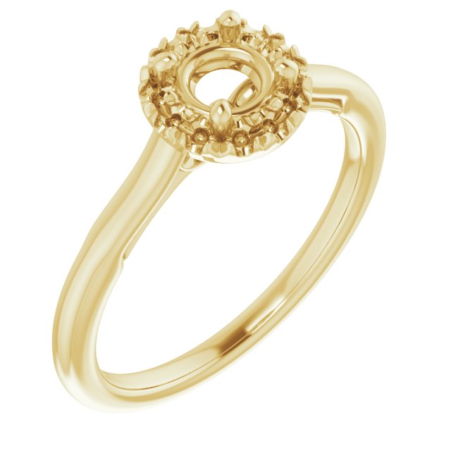 Halo-Style Engagement Ring