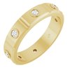 14K Yellow .38 CTW Mens Diamond Ring Size 11 Ref 16249642