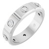 14K White .50 CTW Mens Diamond Ring Size 12 Ref 16249682