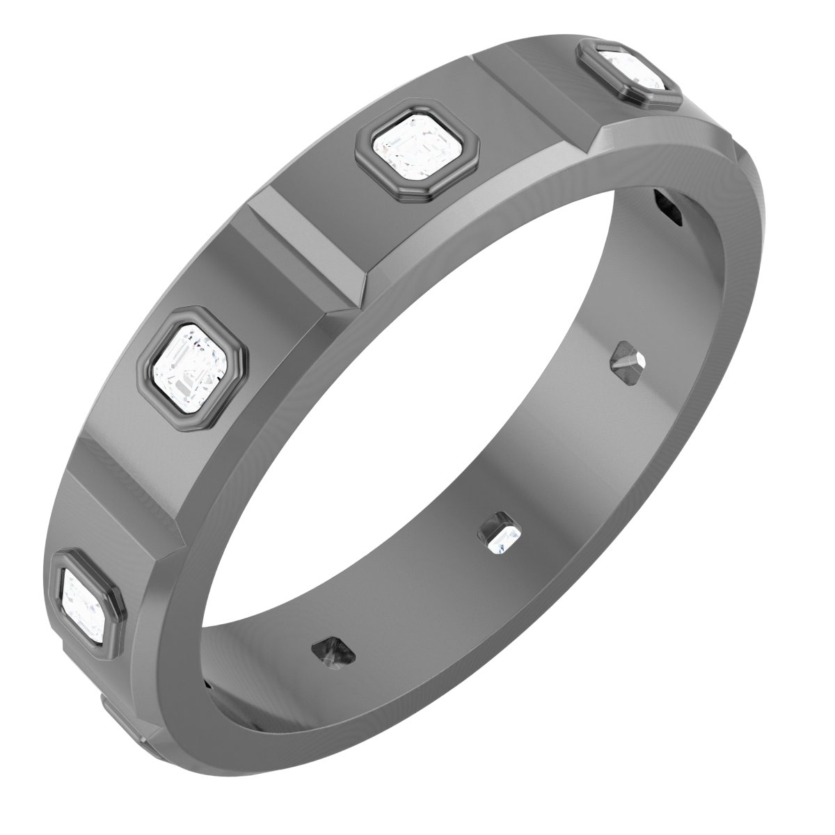 Platinum .50 CTW Mens Diamond Ring Size 11 Ref 16249657