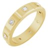 14K Yellow .38 CTW Mens Diamond Ring Size 10 Ref 16249611