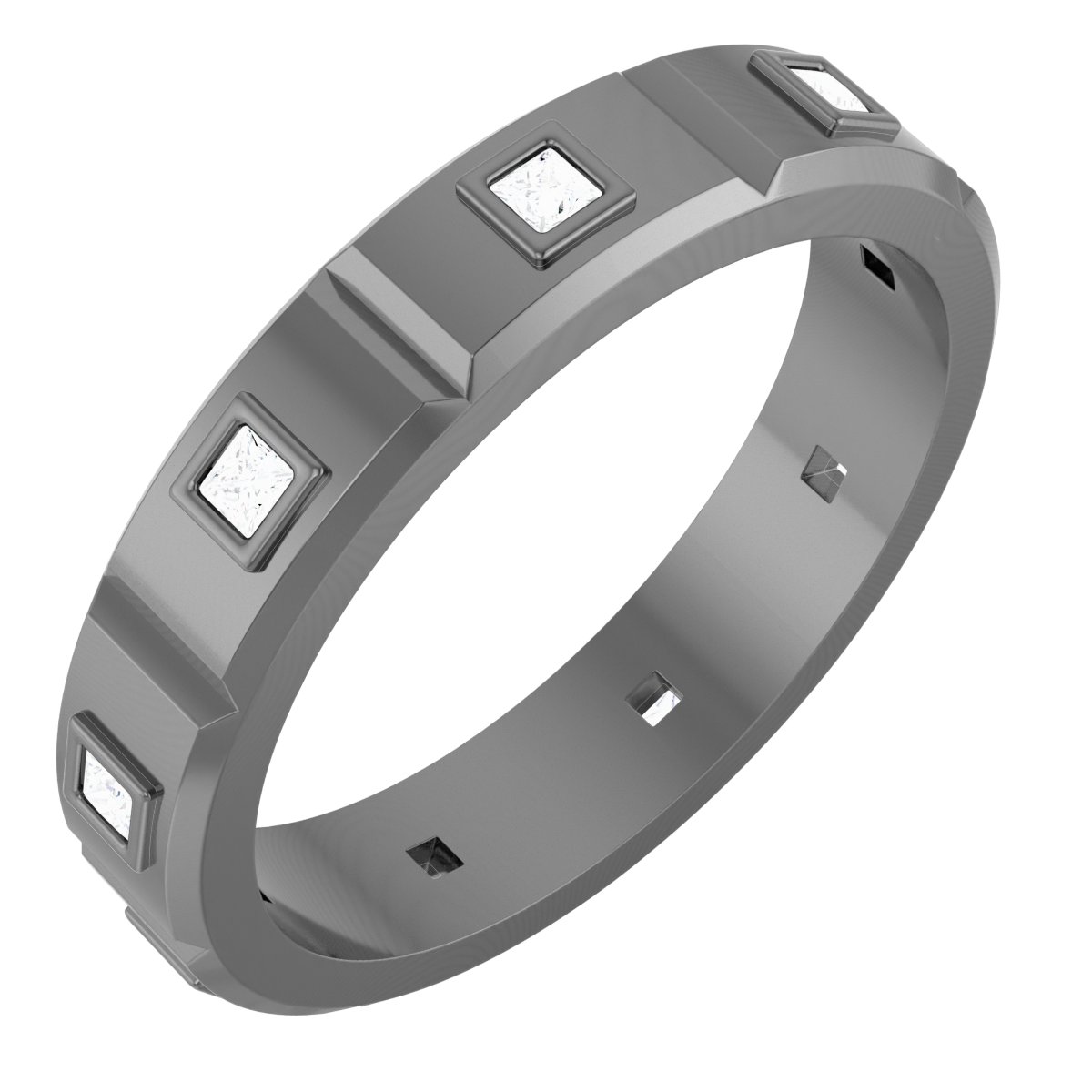Platinum .33 CTW Mens Diamond Ring Size 10 Ref 16249630