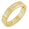 14K Yellow .38 CTW Mens Diamond Ring Size 10 Ref 16249621