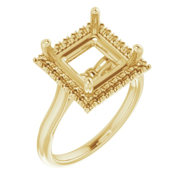 Halo-Style Engagement Ring