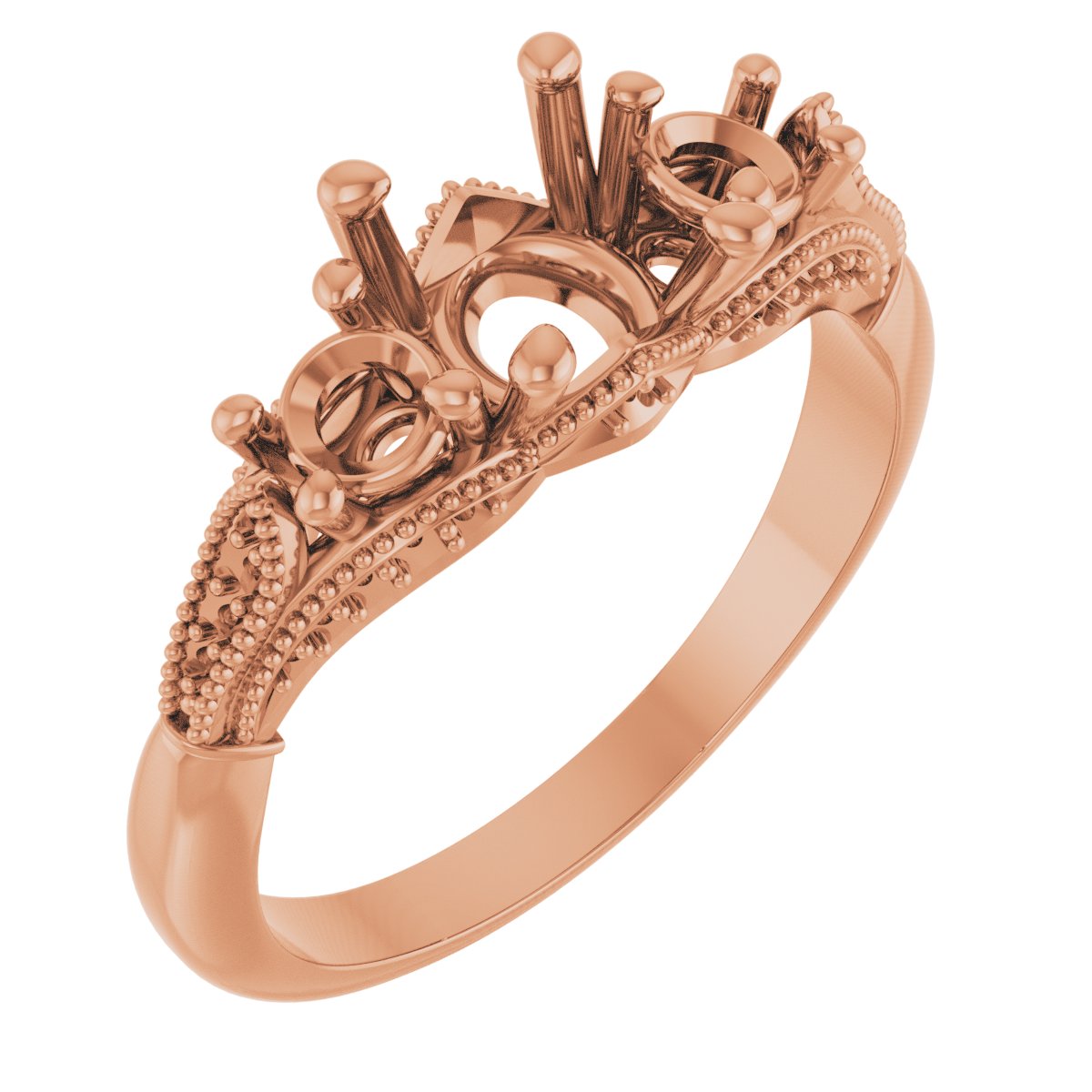 Three-Stone Engagement Ring or Band