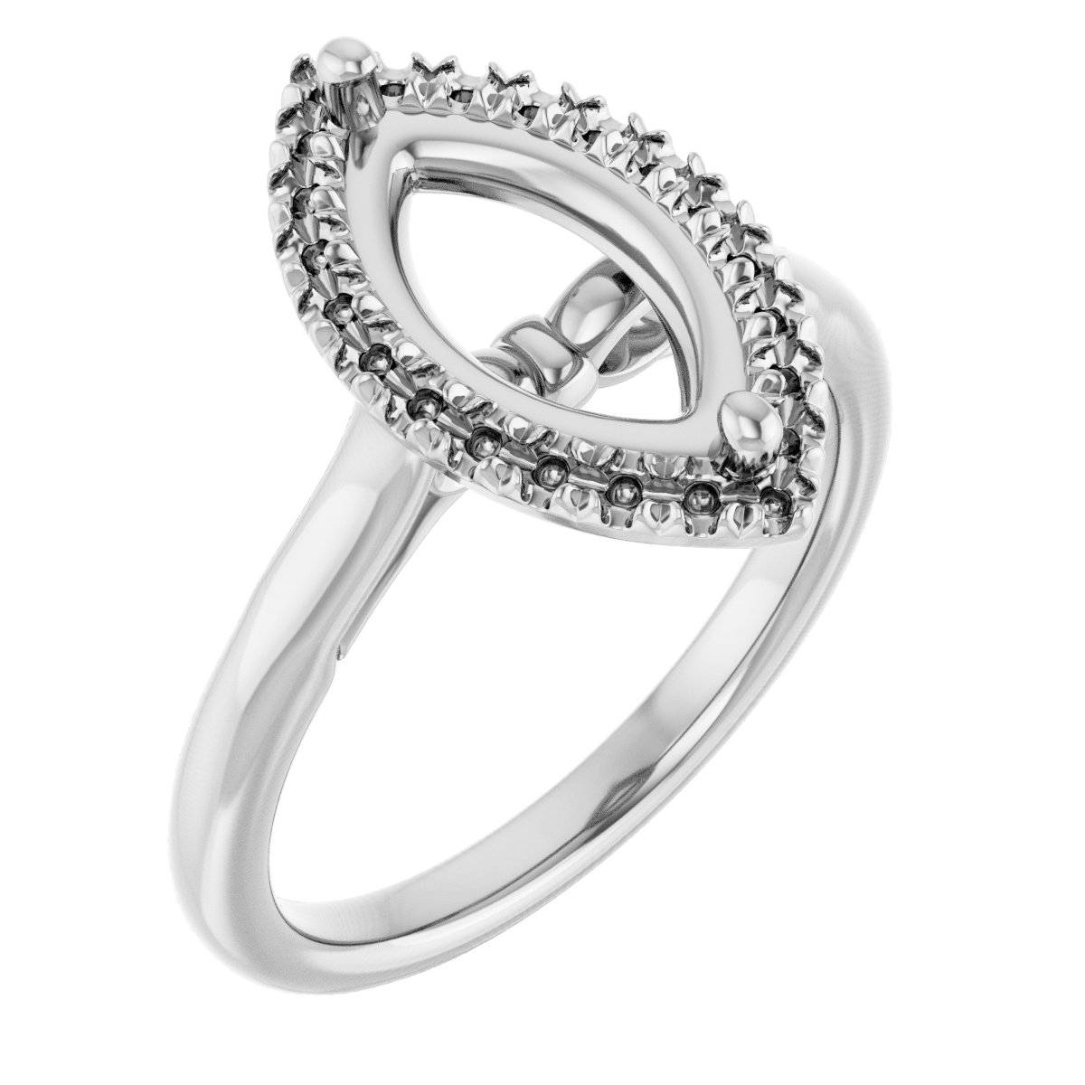 Halo-Style Engagement Ring