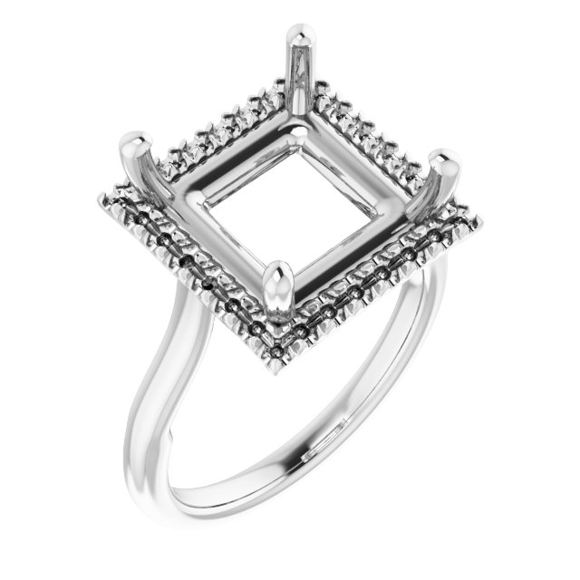 Halo-Style Engagement Ring