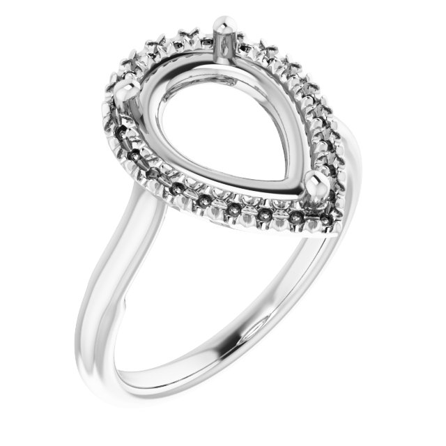 Halo-Style Engagement Ring