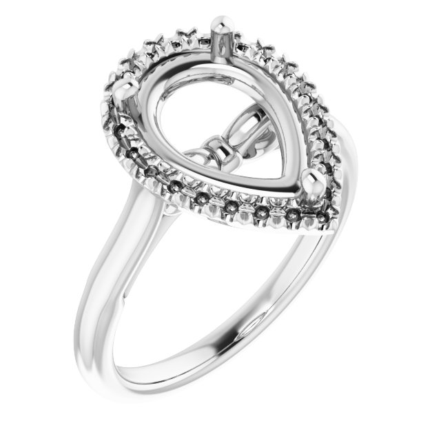 Halo-Style Engagement Ring