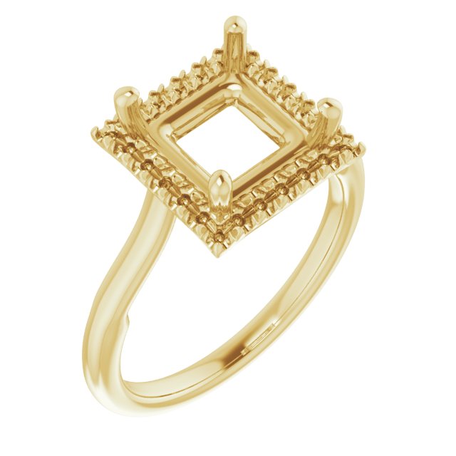 Halo-Style Engagement Ring