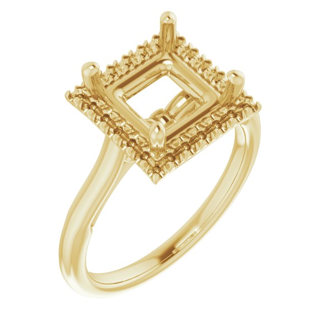 Halo-Style Engagement Ring